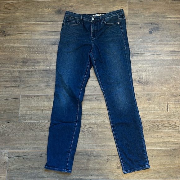 Athleta Sculptek Dark Wash Skinny Jeans #390N - Picture 2 of 4